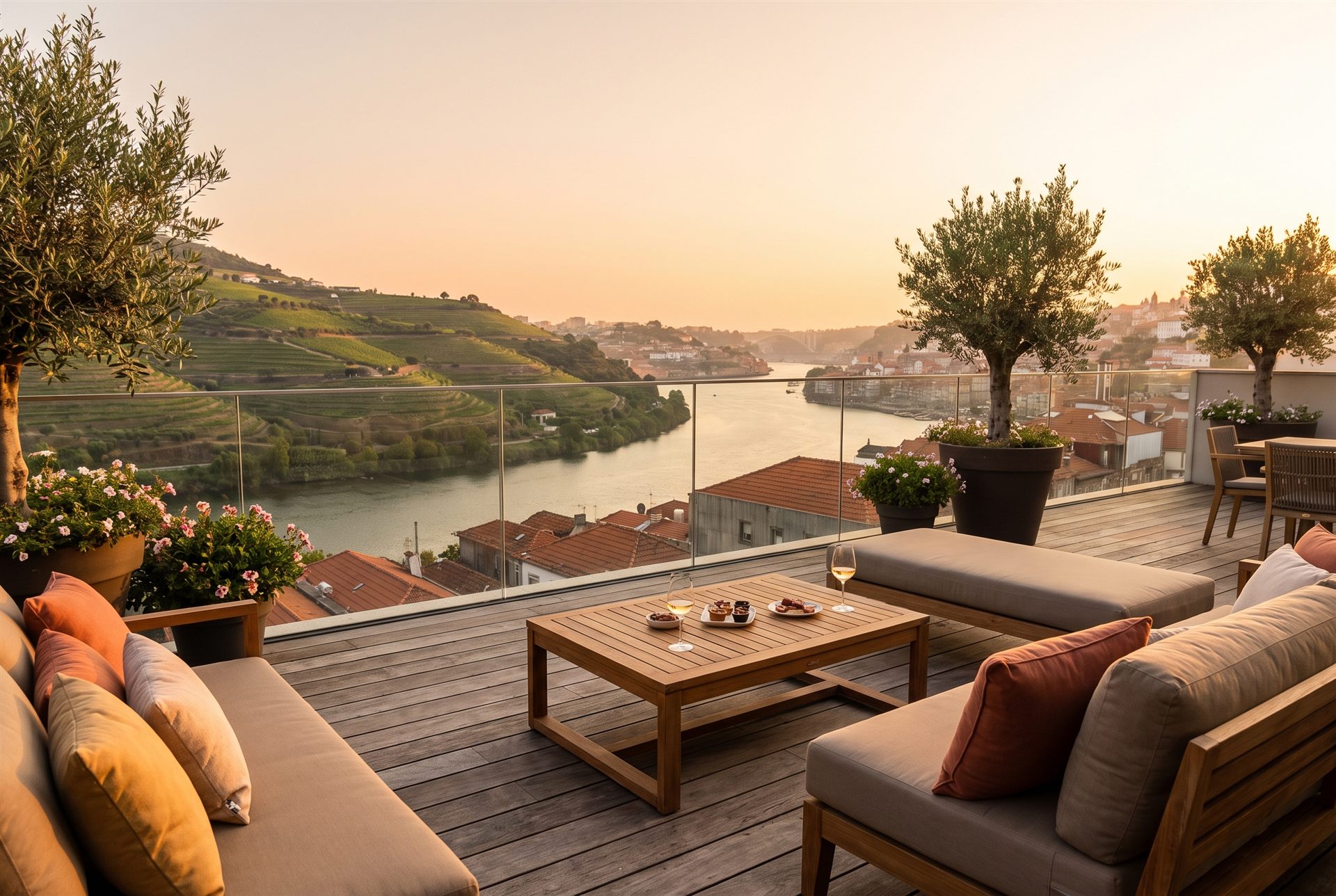 Fachada Douro 65 junto ao rio Douro